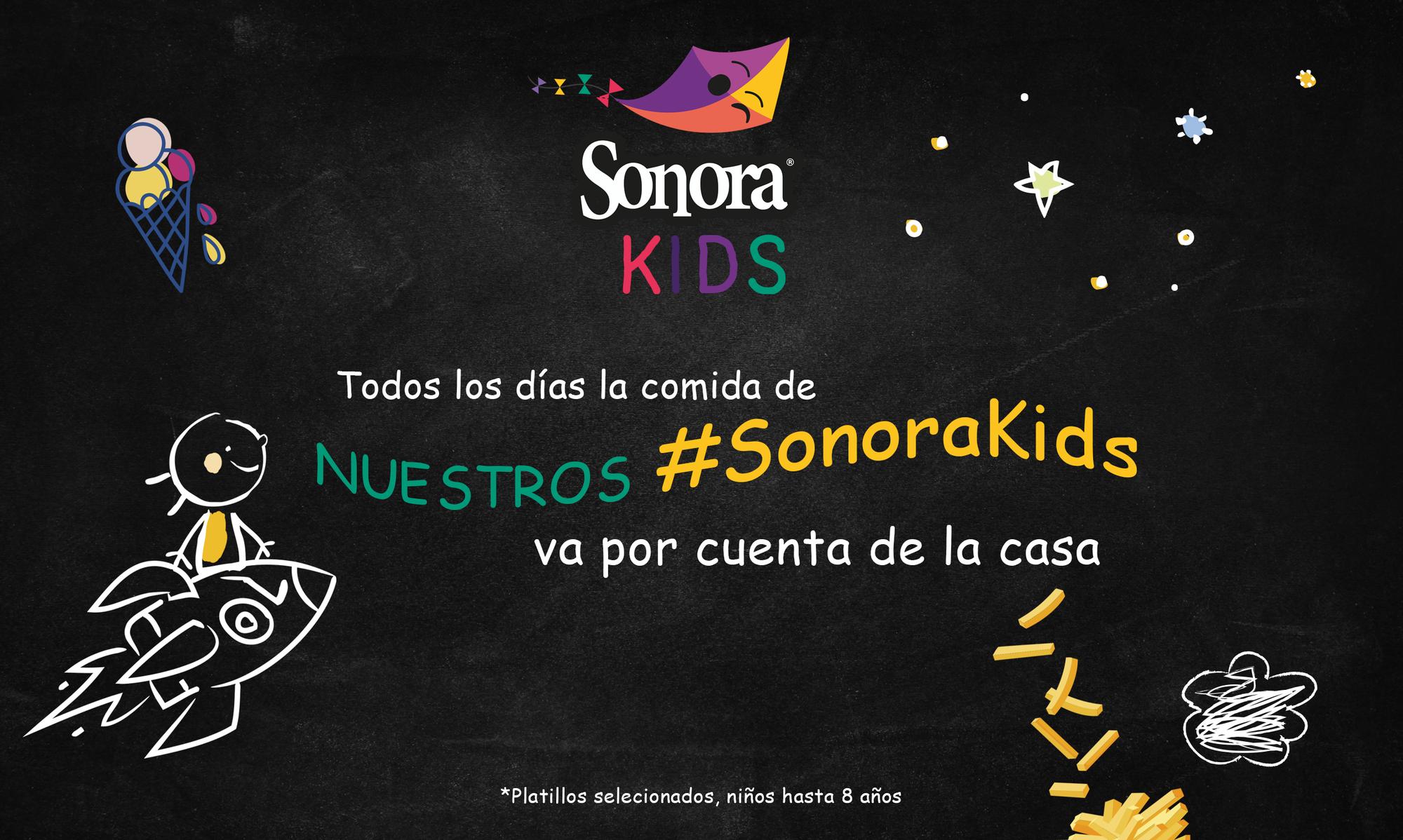 Menú Sonora Kids gratis